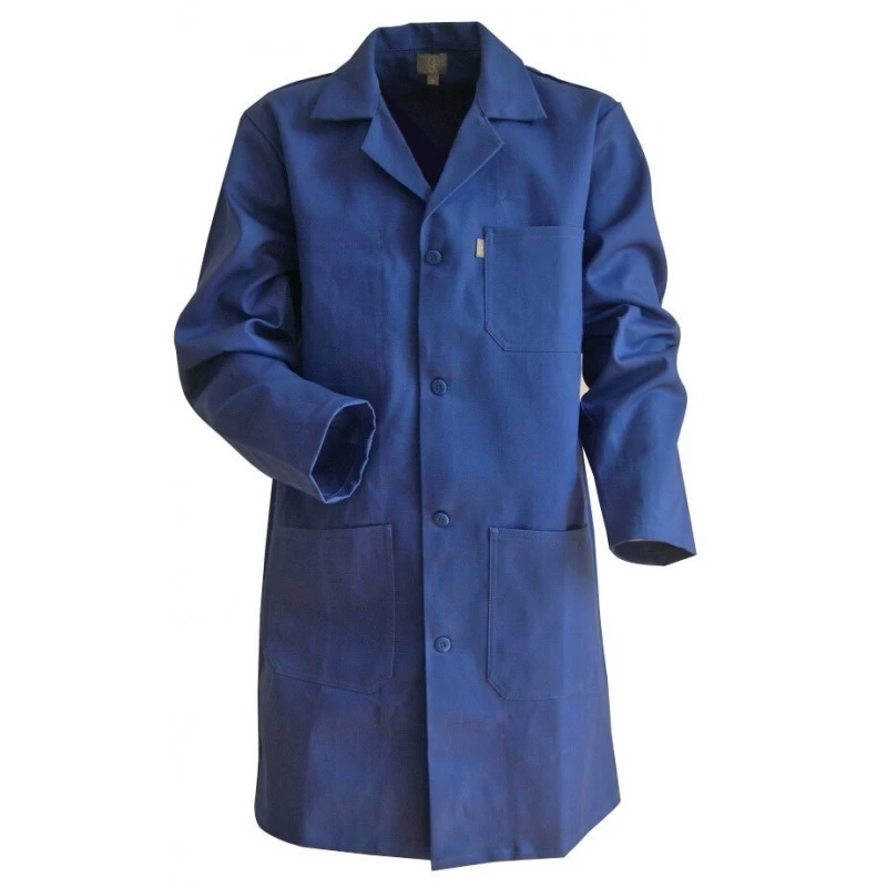 Blouse De Travail Bleu Bugatti Manches Longues Limeur LMA