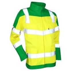 Blouson De Haute Visibilité Urgence LMA Vert Jaune