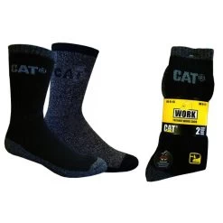 CATerpillar Chaussette De Travail Homme Lot De 2 Thermo Cat