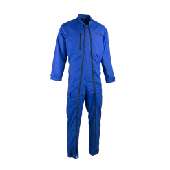Combinaison De Travail Rapido Double Zip Tracto Bleu LMA