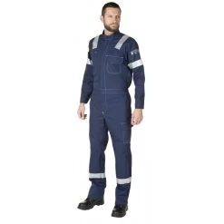 Combinaison Multirisques Poches Genoux Techprotect Bandes Molinel