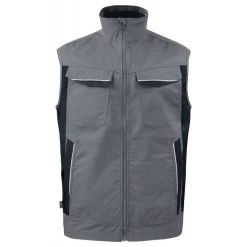Gilet De Travail Bodywarmer Ete 5706 Projob Gris Ou Marine