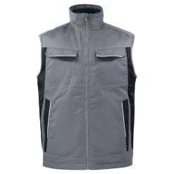 Gilet De Travail Bodywarmer Matelassé 5704 Projob Gris Ou Marine