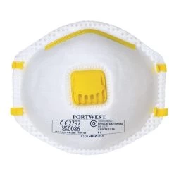 Masque Protection Poussière à Valve FFP1 Portwest En Lot