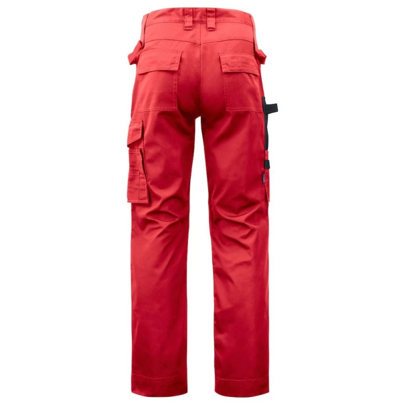 Pantalon De Travail Poches GenouillĂšres 5532 Projob Rouge Ou Beige â Image 2