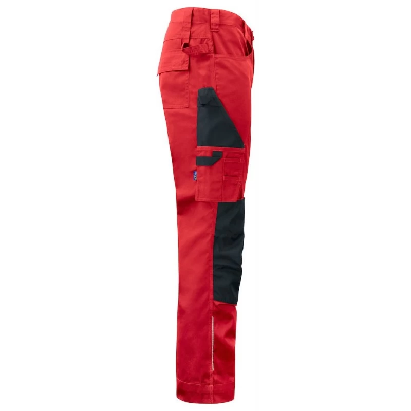 Pantalon De Travail Poches GenouillĂšres 5532 Projob Rouge Ou Beige â Image 3
