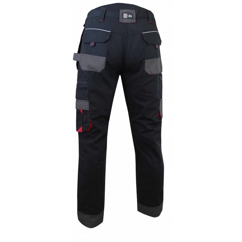 Pantalon De Travail Polycoton Robuste Minerai LMA â Image 2