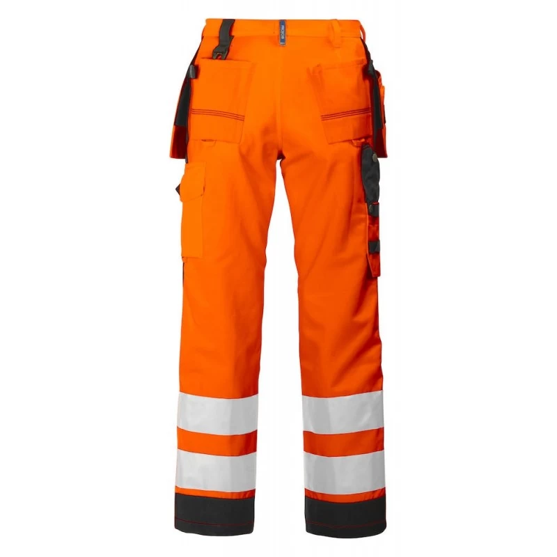 Pantalon Haute Visibilité Classe 2 Résistant 6506 Projob Orange – Image 2