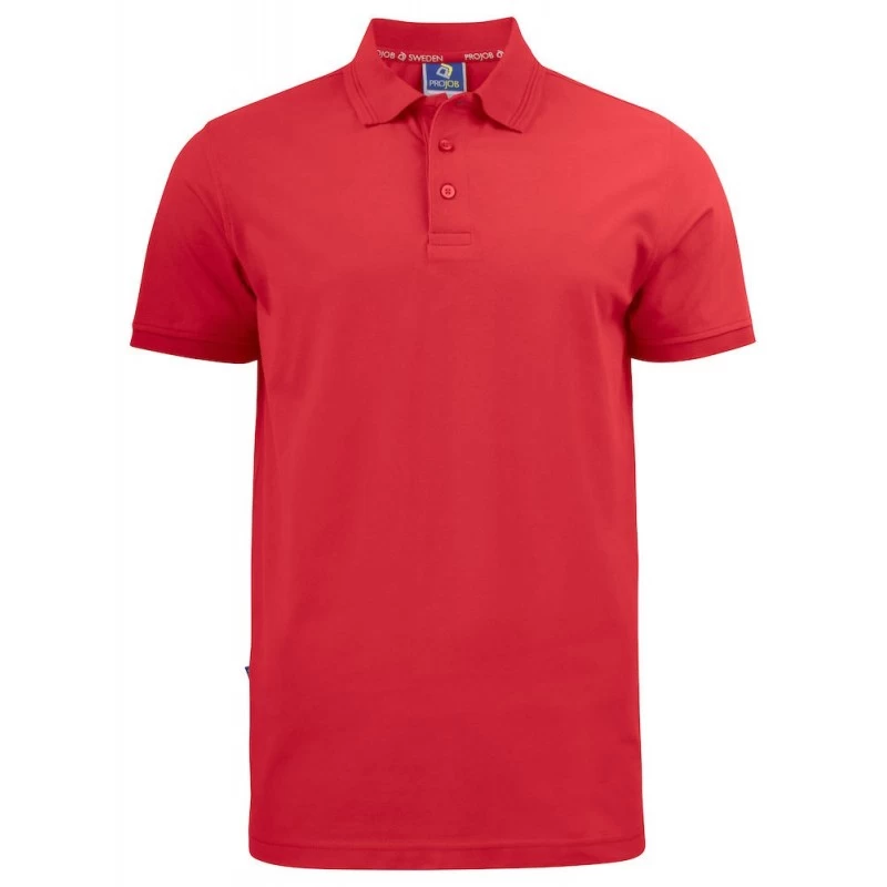 Polo De Travail Manches Courtes Piqué Doux 2021 Projob Rouge Ou Blanc