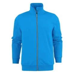 Sweat De Travail Zippée Homme Javelin RSX Bleu Ou Gris Clair Printer