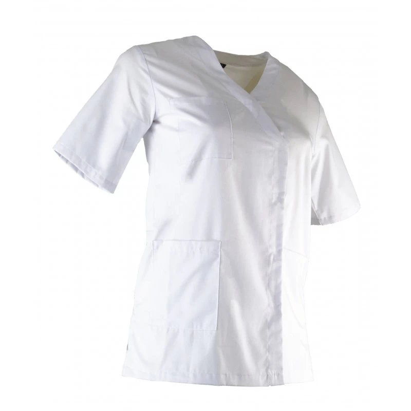 Tunique Médicale Manches Courtes Femme Clinique LMA