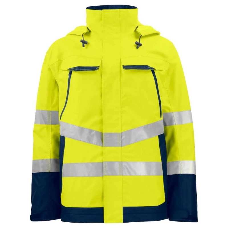 Veste Softshell De Haute Visibilité Légère 6440 Projob Jaune Fluo