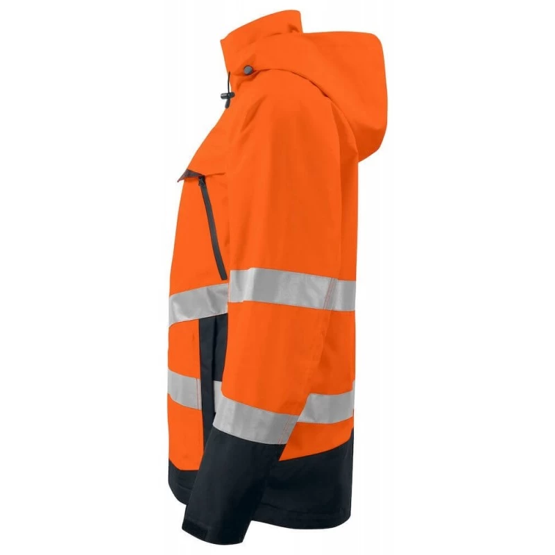 Veste Softshell De Haute Visibilité Légère 6440 Projob Orange Fluo – Image 3