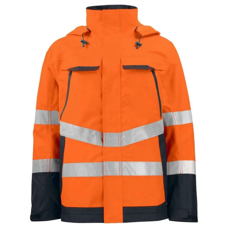 Veste Softshell De Haute Visibilité Légère 6440 Projob Orange Fluo