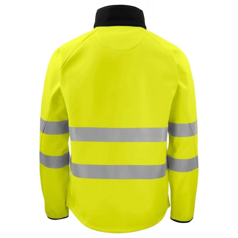Veste Softshell Haute VisibilitĂ© 6432 Projob Jaune Fluo â Image 2