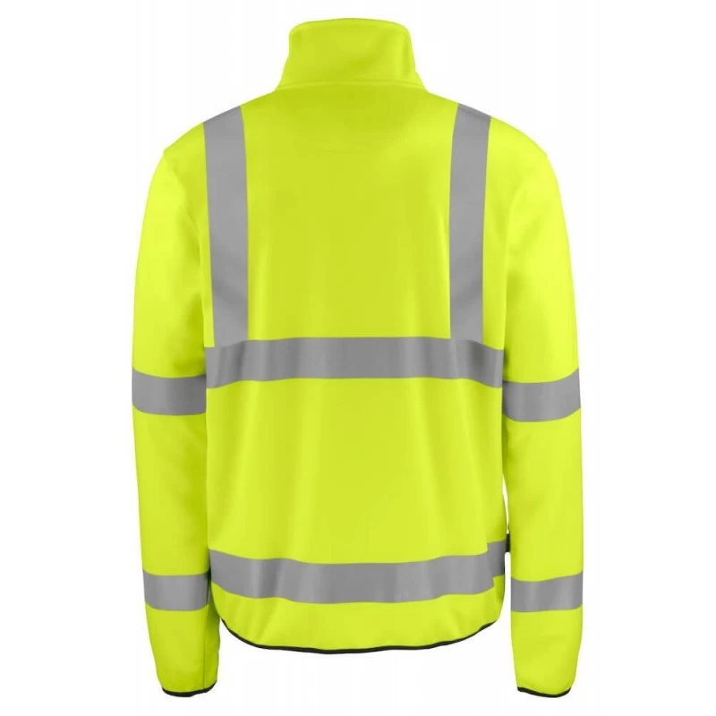 Veste Softshell Haute Visibilité Légère 6105 Projob Jaune Fluo – Image 2