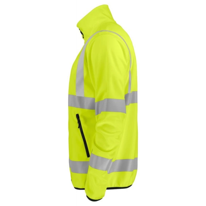 Veste Softshell Haute Visibilité Légère 6105 Projob Jaune Fluo – Image 3