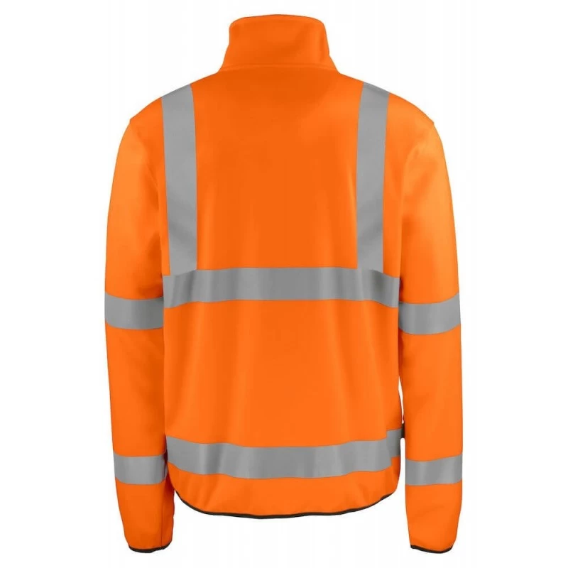 Veste Softshell Haute Visibilité Légère 6105 Projob Orange Fluo – Image 2