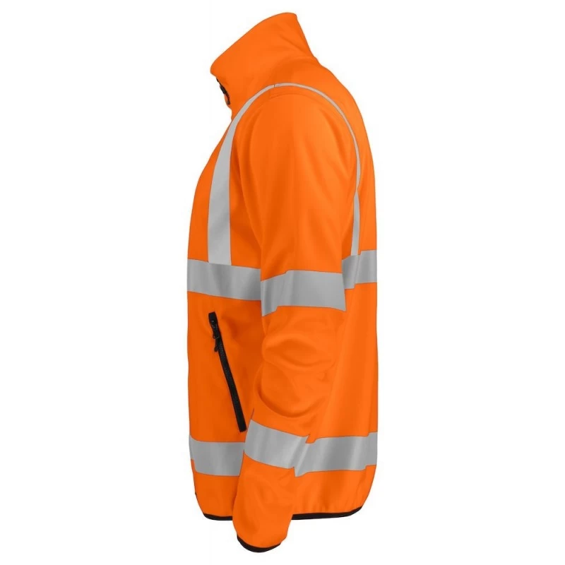 Veste Softshell Haute Visibilité Légère 6105 Projob Orange Fluo – Image 3