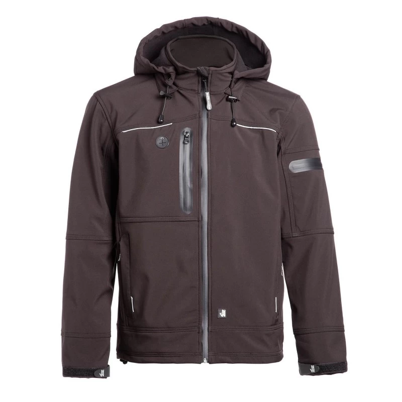 Veste Softshell Respirante Flores Noir North Ways â Image 4